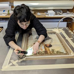Art conservation and family histories